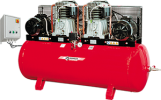 Kolbenkompressor mit Riemenantrieb (Tandem) der Serie FIAC